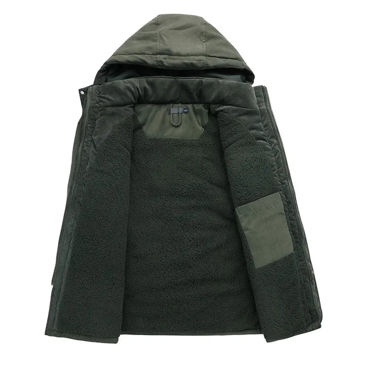 James Hartley | Insulated Hooded Parka Jacket For Men