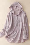 Victoria™ | Lightweight Hoodie with Buttons