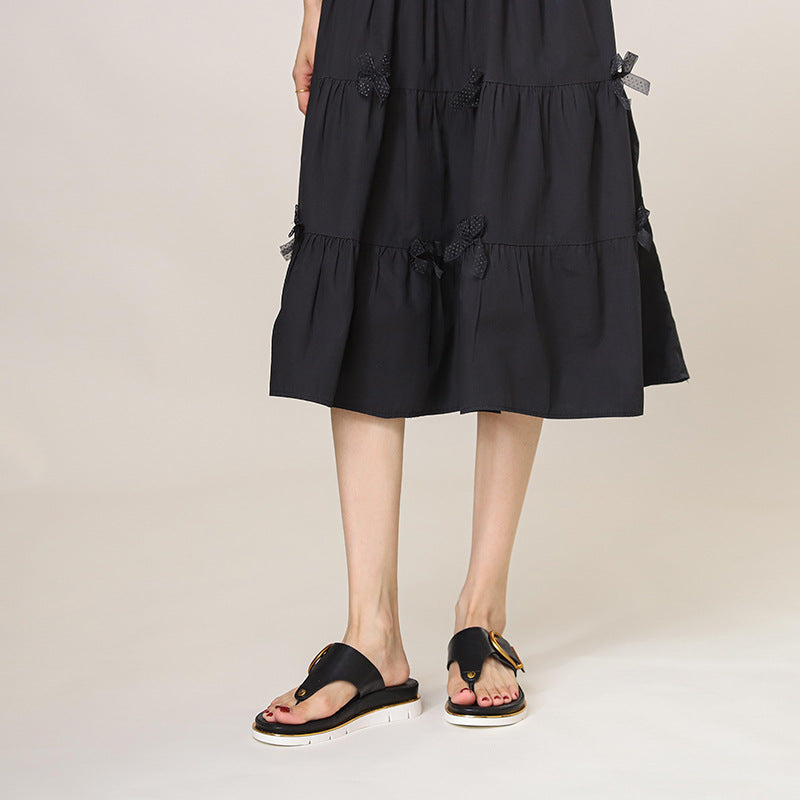 Sienna | Women’s Cushioned Sandals with Gold Buckle