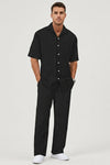 Thomas Reid | Textured Summer Co-Ord Set For Men