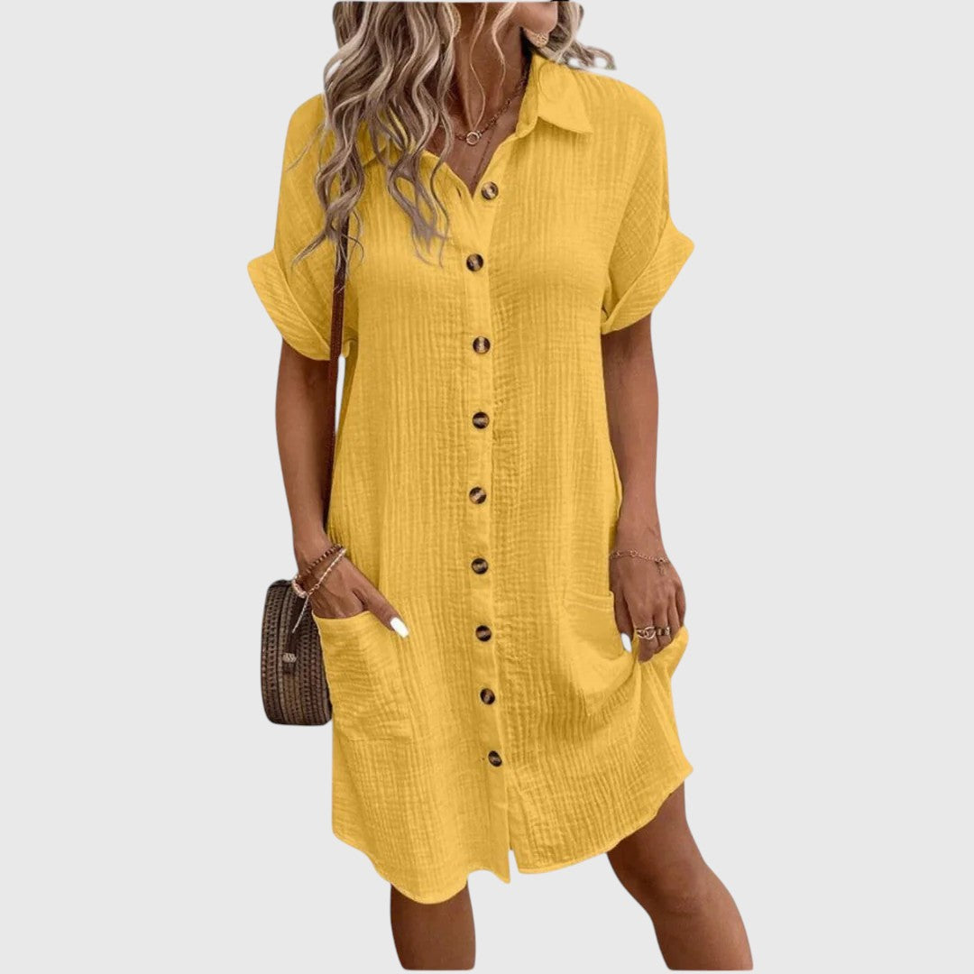 Gillian | Women’s Elegant Summer Dress with Pockets