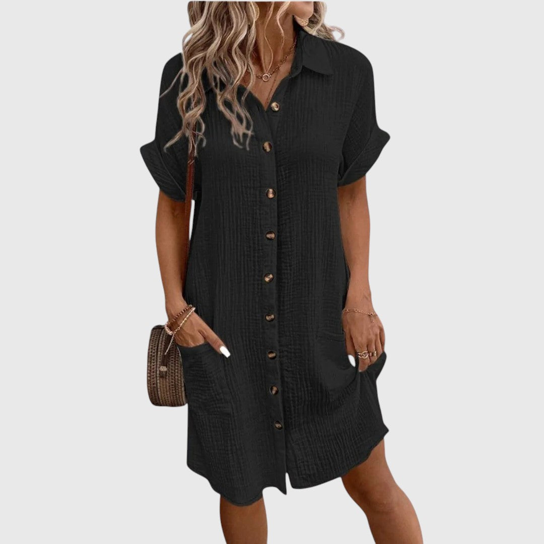 Gillian | Women’s Elegant Summer Dress with Pockets