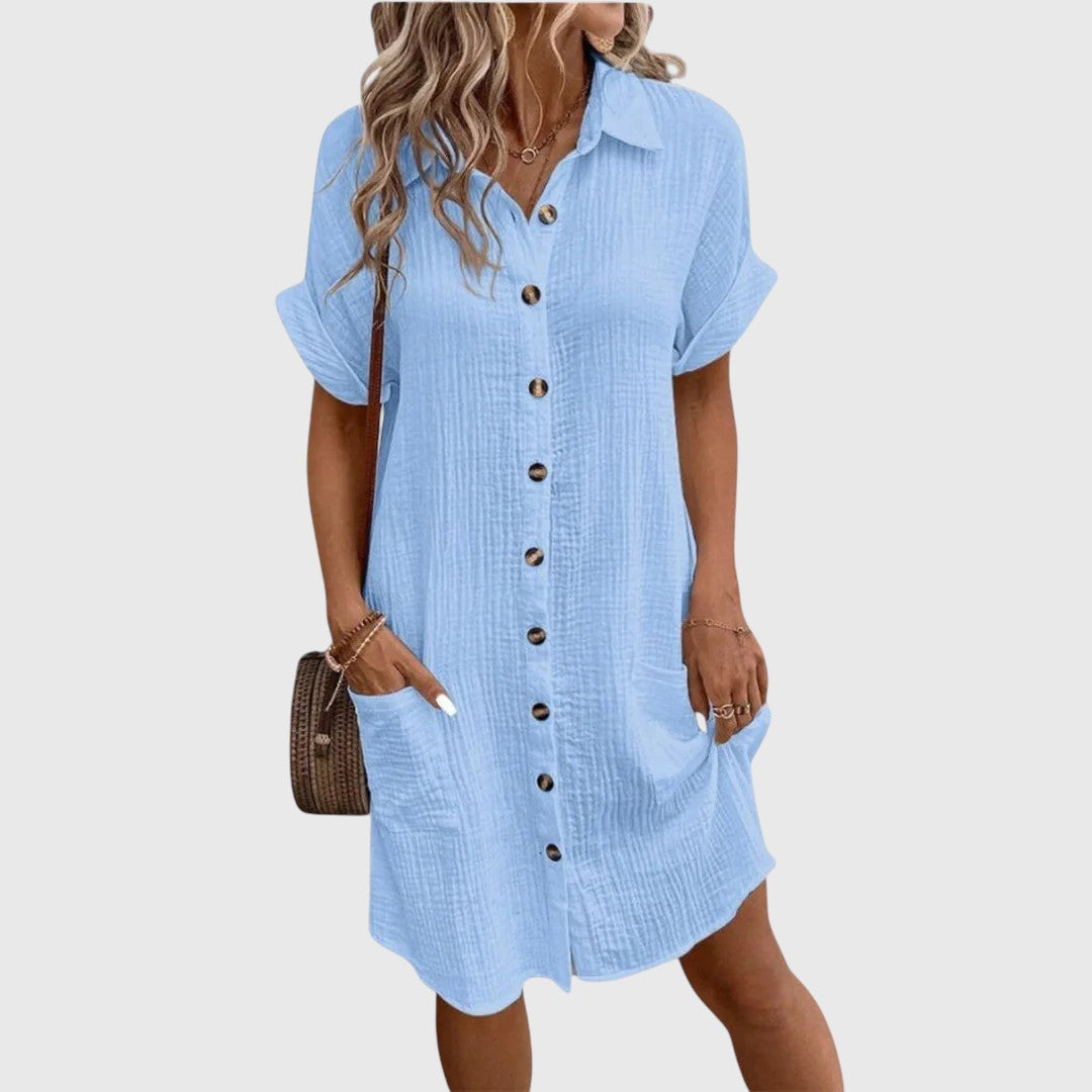Gillian | Women’s Elegant Summer Dress with Pockets