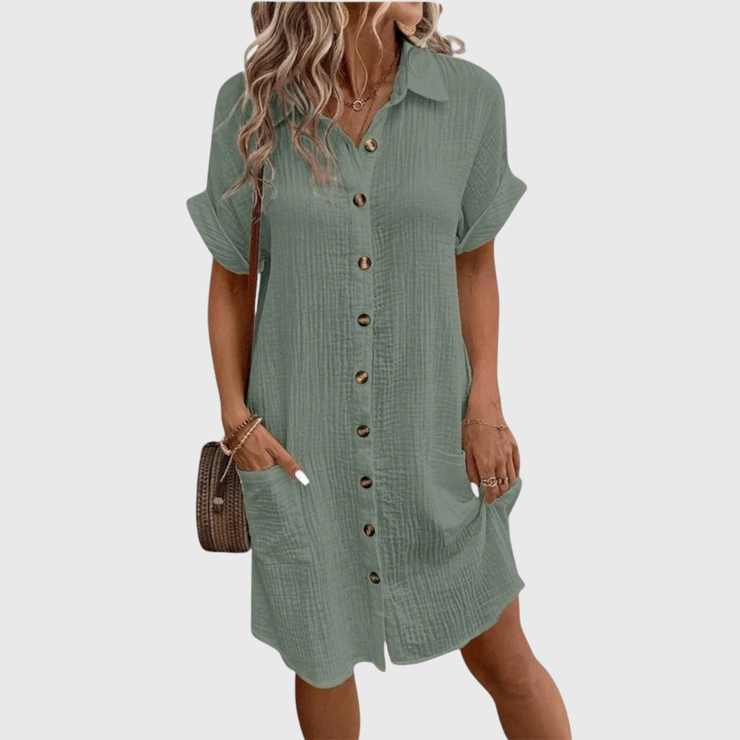 Gillian | Women’s Elegant Summer Dress with Pockets
