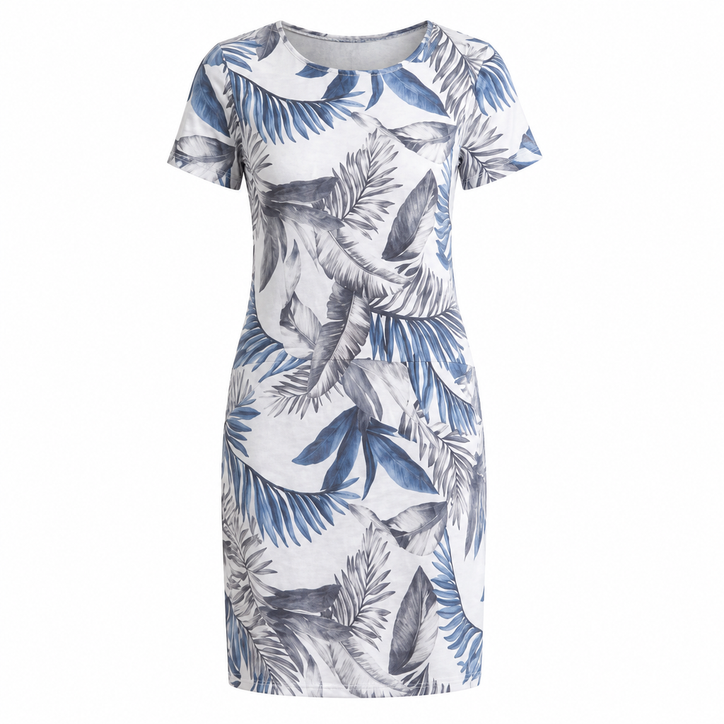 Matilda Reid | Tropical Print Mini Dress For Women