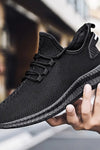 Lucas Young | Mesh Lace-Up Running Sneakers For Men