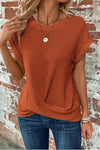 Sylvia™ | Waffle Knit Casual Tee