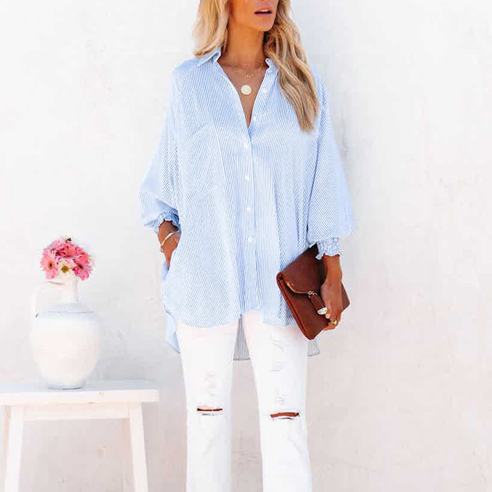 Elsie | Women’s Button Up Shirt with Balloon Sleeves