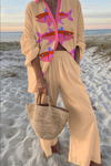 Kyle™ | Full Pink with Fish Pattern