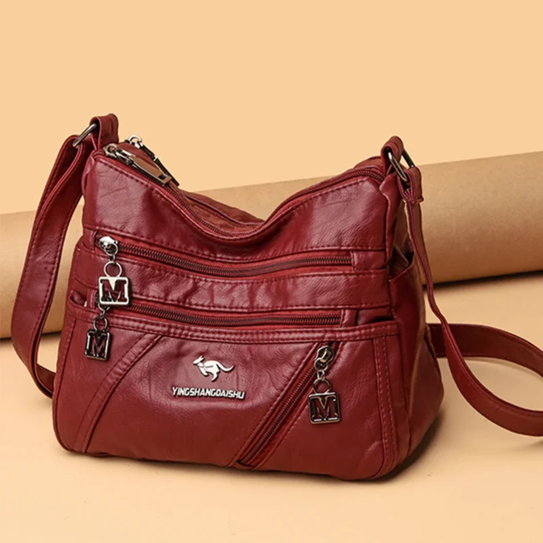 Hannah | Women’s Multi-Pocket Bag with Adjustable Strap