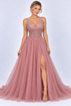 Phoebe Kelly | Formal Maxi Dress With Beaded Bodice For Women