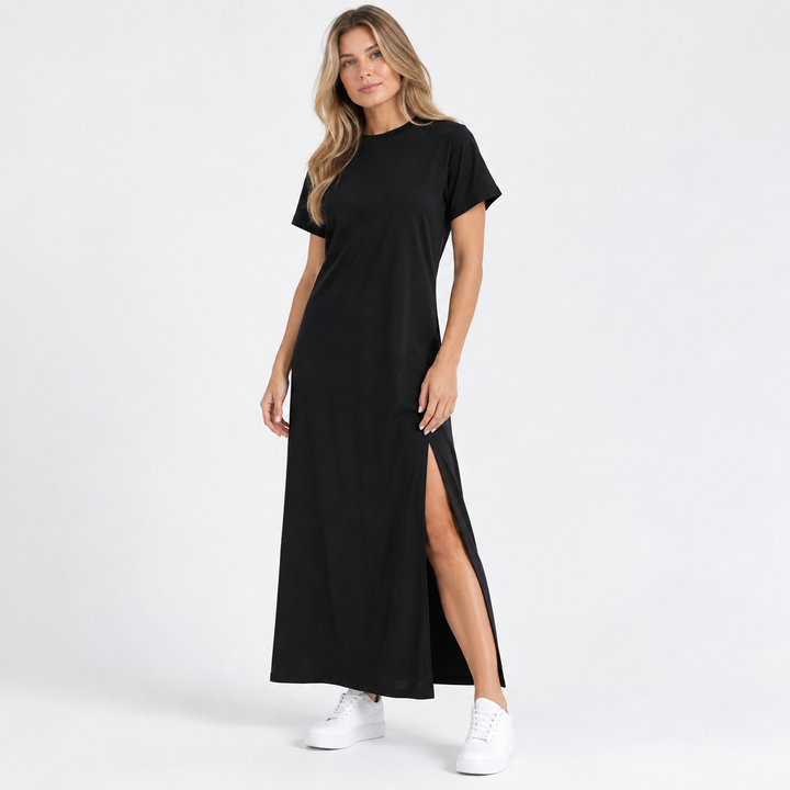 Phoebe Langley | Casual Cotton Maxi Dress For Women