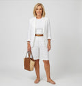 Phoebe Stirling | Linen Blazer & Shorts Set For Women