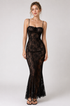 Phoebe Wright | Lace Maxi Races Dress For Women