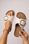 Lina | Buckle Comfort Slides