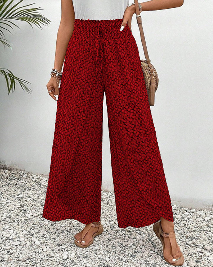 Vera | Women’s Wide-Leg Trousers with Draped Silhouette