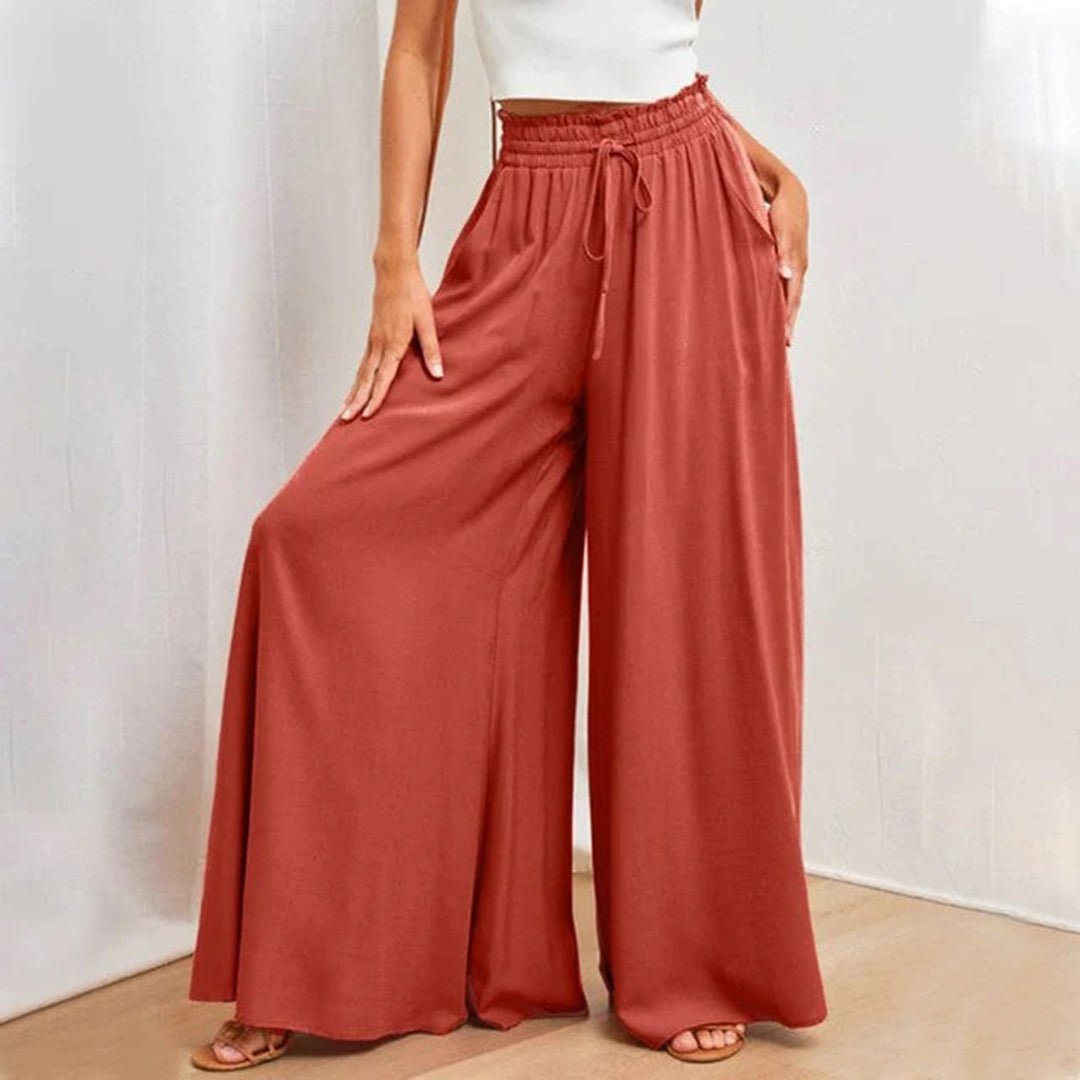 Willa | Women’s Wide Palazzo Pants with High Waist