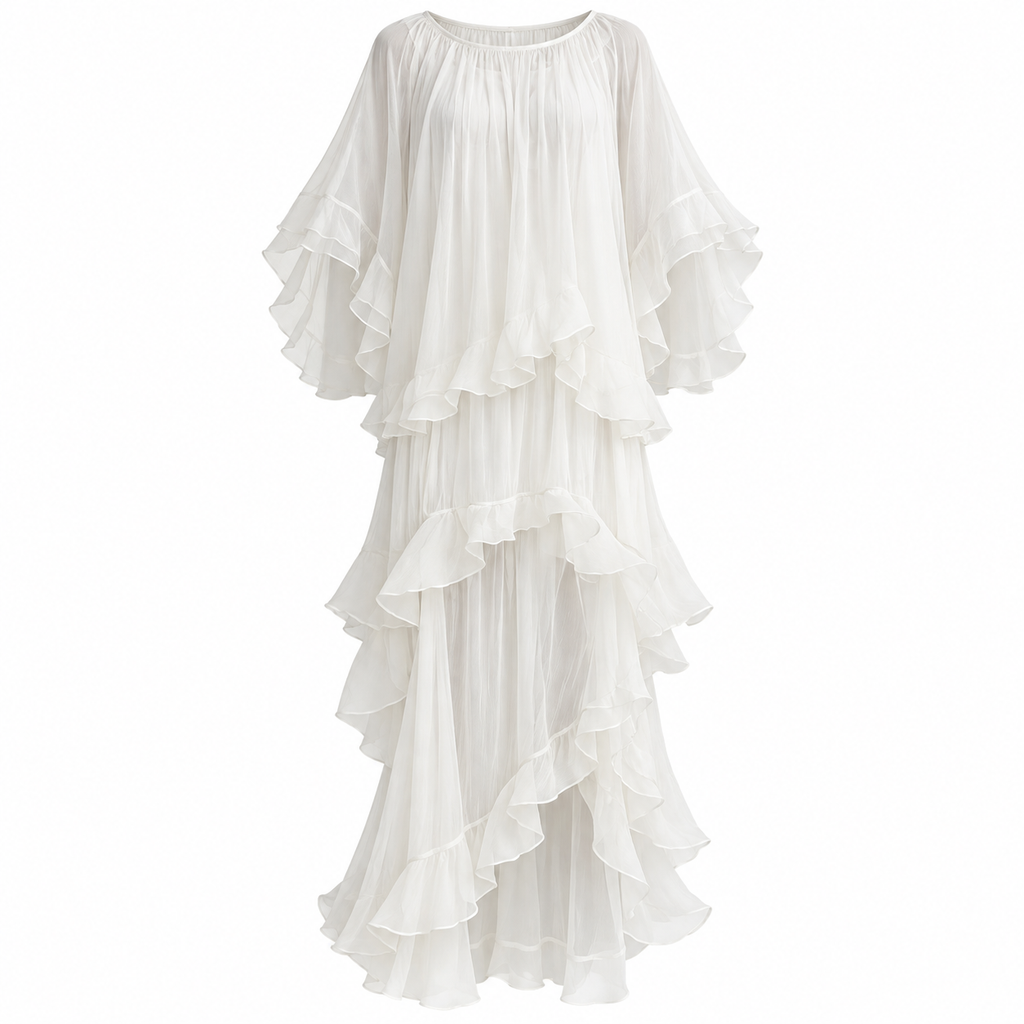 Ruby Calloway | Ruffled Summer Dress For Women