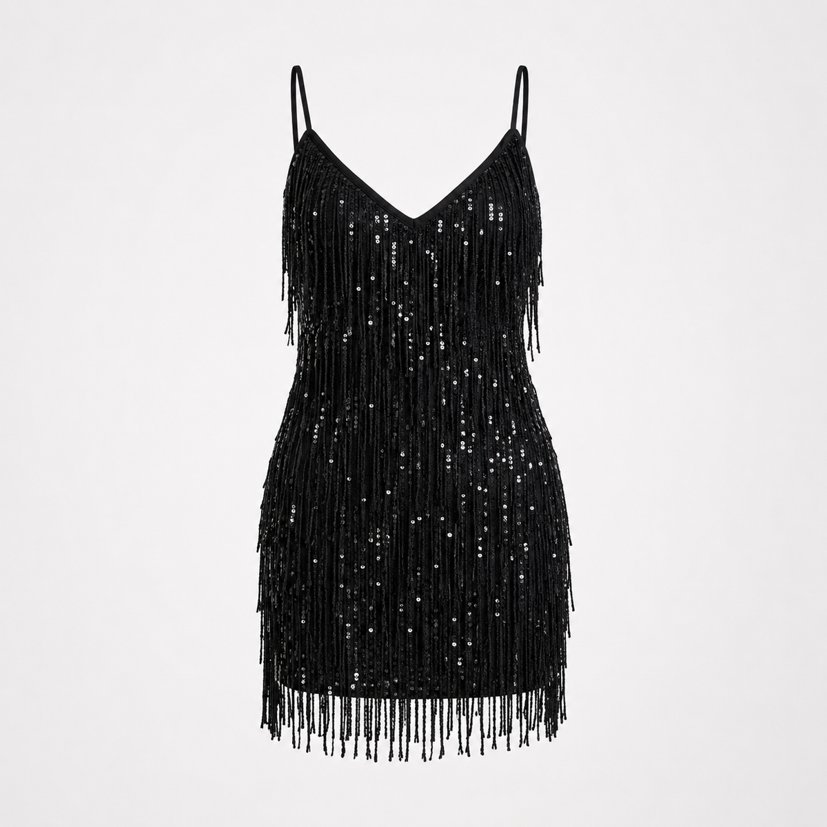 Ruby Tindall | Sequin Fringe Mini Dress For Women