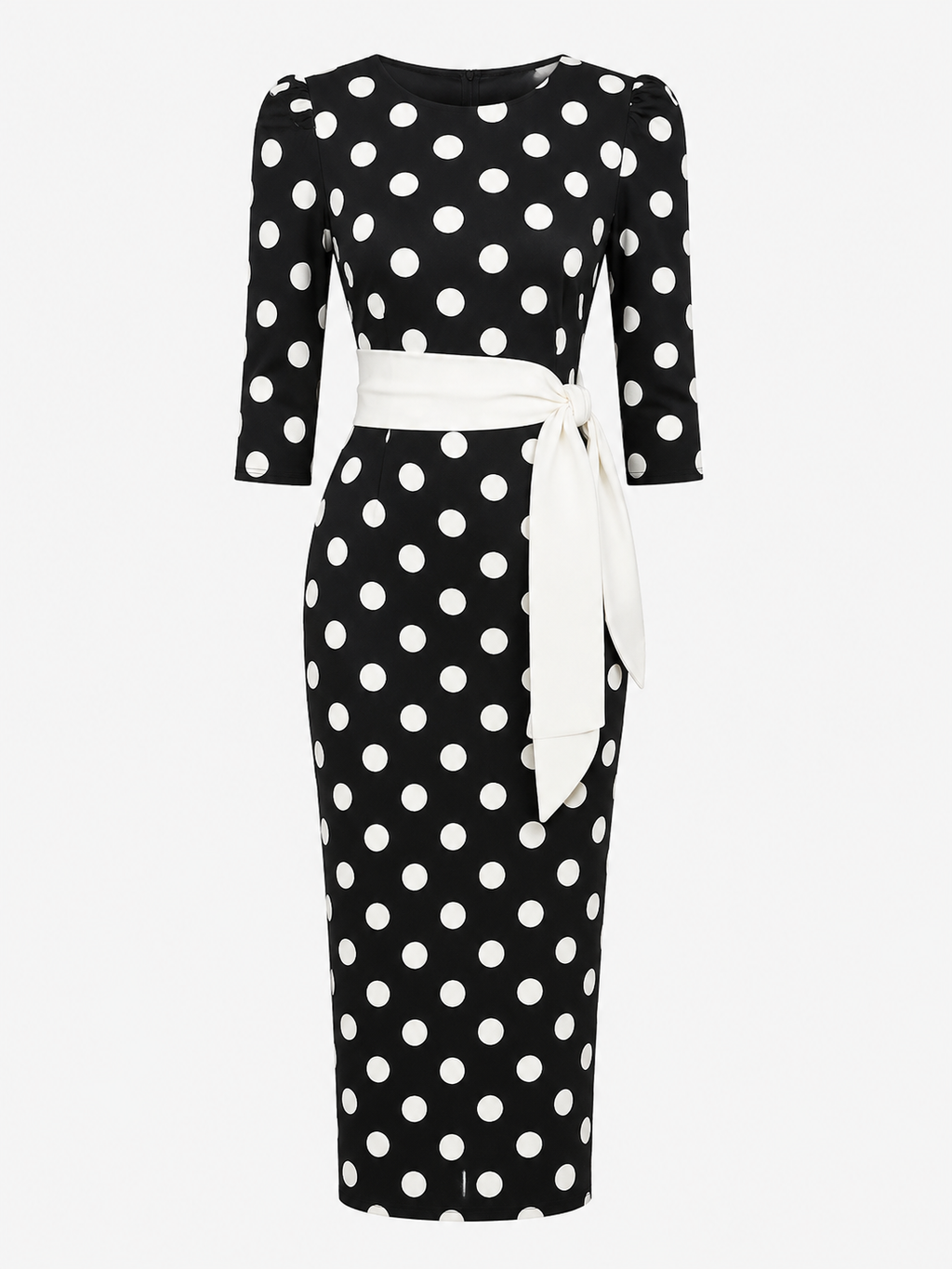 Ruby Turner | Polka Dot Midi Dress For Women