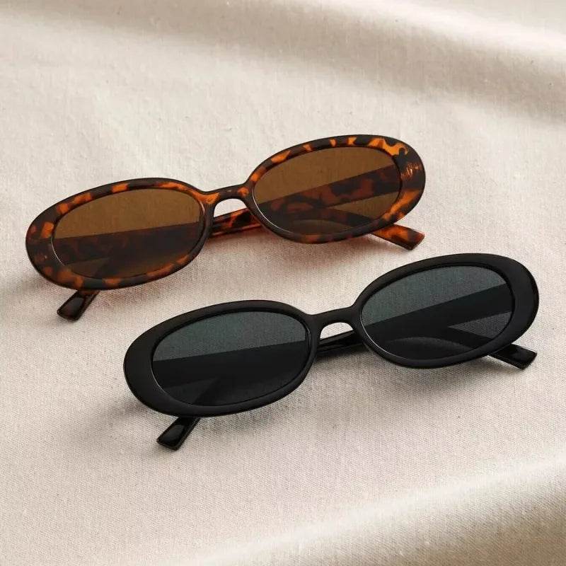 Marina | Women’s Vintage Oval Sunglasses with UV Protection