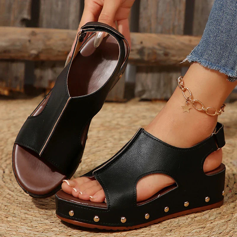 Lola | Women’s Platform Sandals with Cushioned Footbed