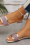 Glitter Charm Sandals