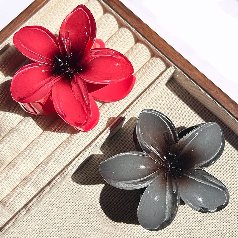 Nara | Women’s Hawaiian Gradient Flower Clip with Grip