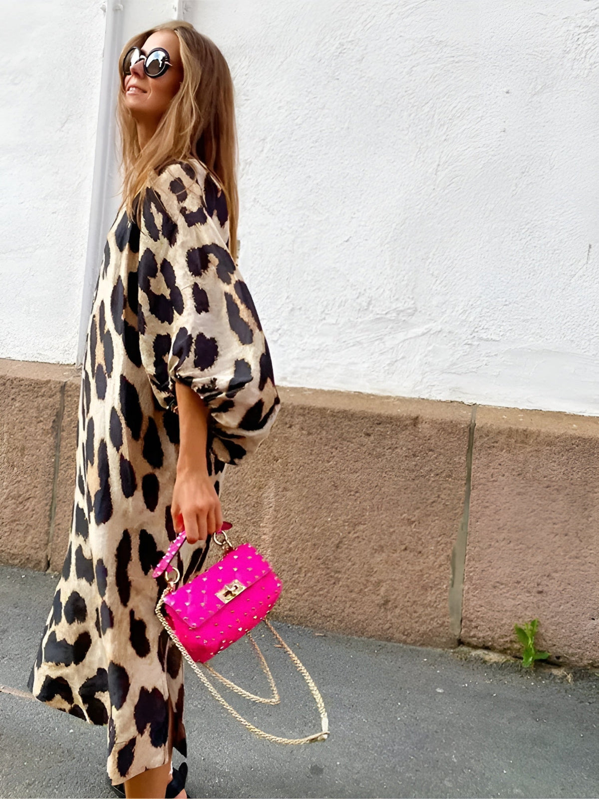 Silvie | Women’s Leopard Dress with Bold Print