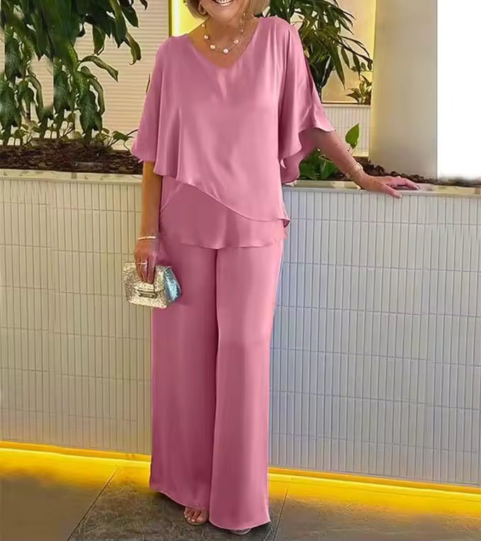 Clarissa | Women’s Elegant Two-Piece Set with Flair