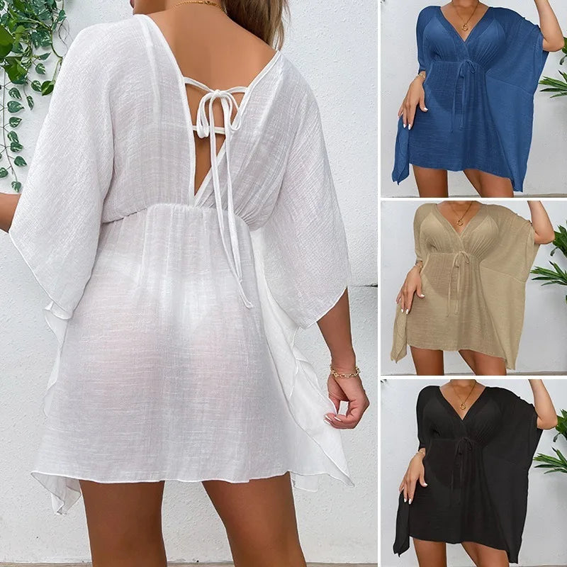 Elona | Women’s Beachy Cover-Up with Loose Fit