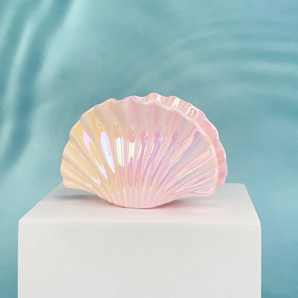 Muweordy | Women’s Gradient Shell Hair Claw with Shimmer