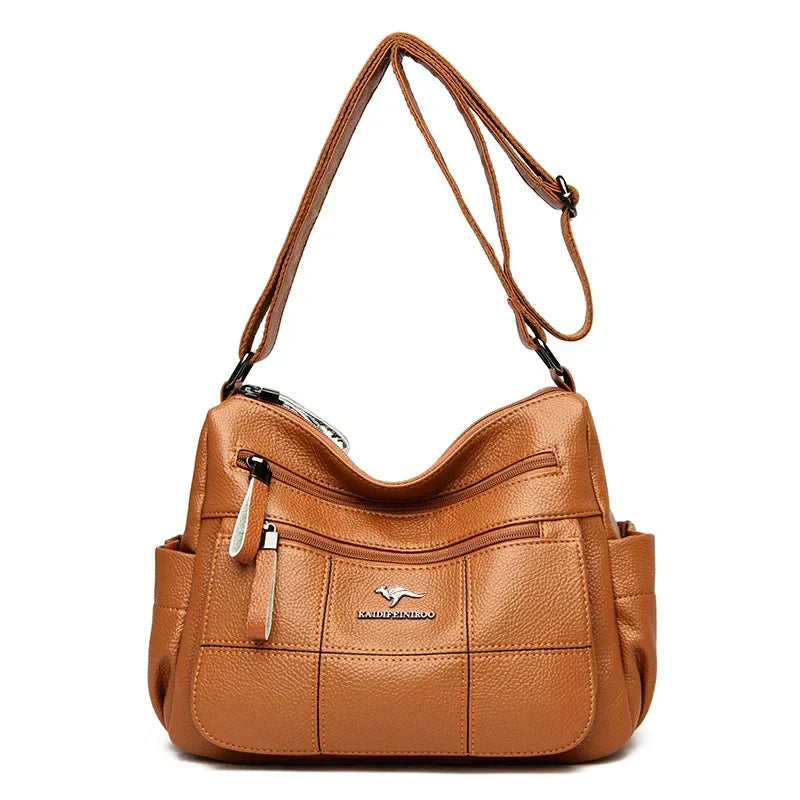 Victoria | Women’s Crossbody Bag with Front Zip Pockets