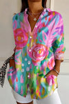 Terri™ | Colorful Blouse with Playful Print