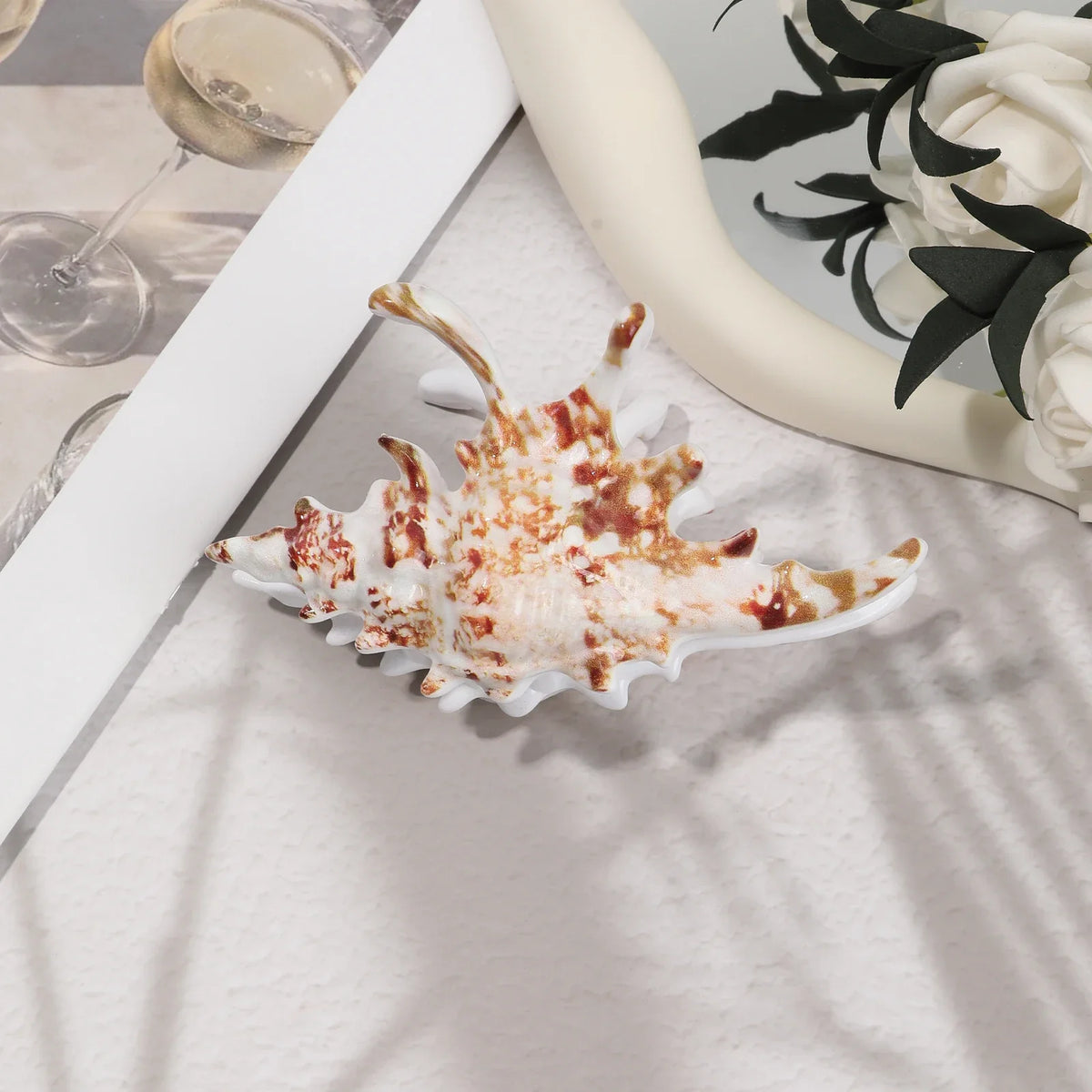 AWAYTR | Women’s Ocean Conch Hair Claw with Grip