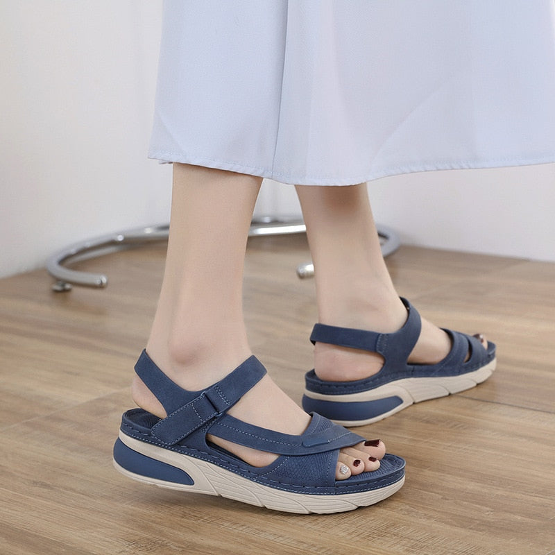 Helga | Women’s Orthopaedic Sandals with Cushioned Insole