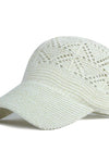 Tess™ | Summer Women Hollow Baseball Cap Breathable Knitting Caps Holiday Mesh Hats Adjustable Cap Sun Hat Gorras