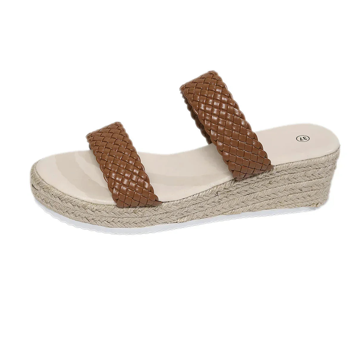 Roselle | Women’s Wedge Sandals with Braided Straps