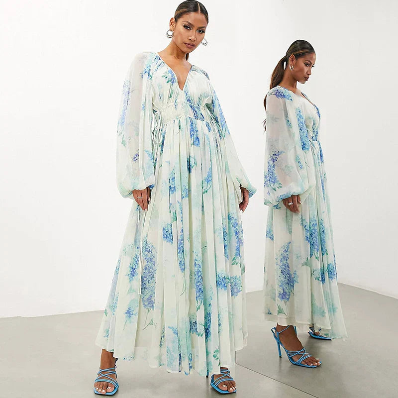 Nora | Women’s Maxi Dress with Flowing Silhouette