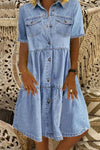 Yara™ | Boho Denim Dress