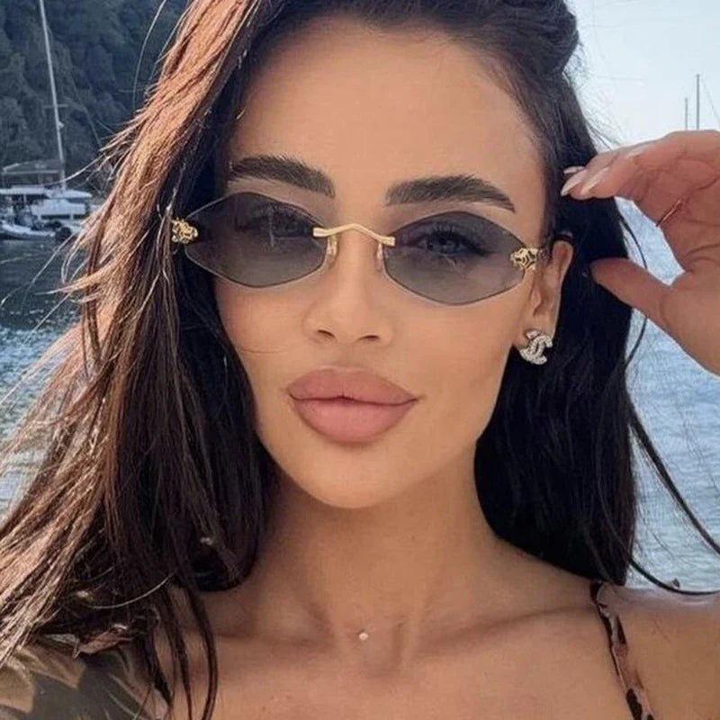 Zarah | Women’s Vintage Metal-Frame Sunglasses with UV Protection