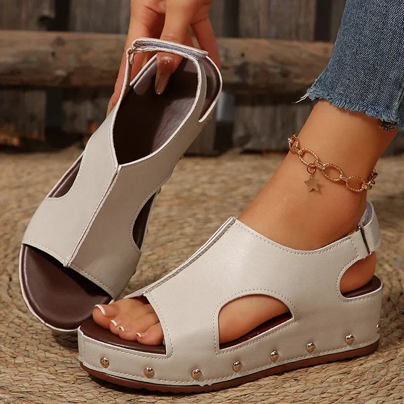 Lola | Women’s Platform Sandals with Cushioned Footbed