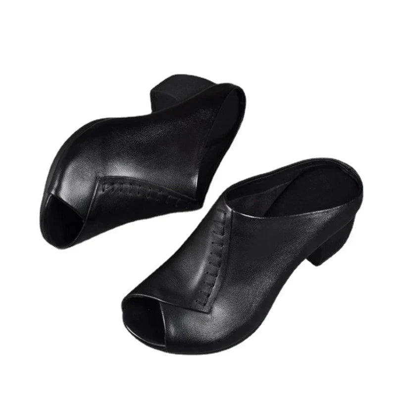Ella | Women’s Slide Sandals with Cushioned Footbed