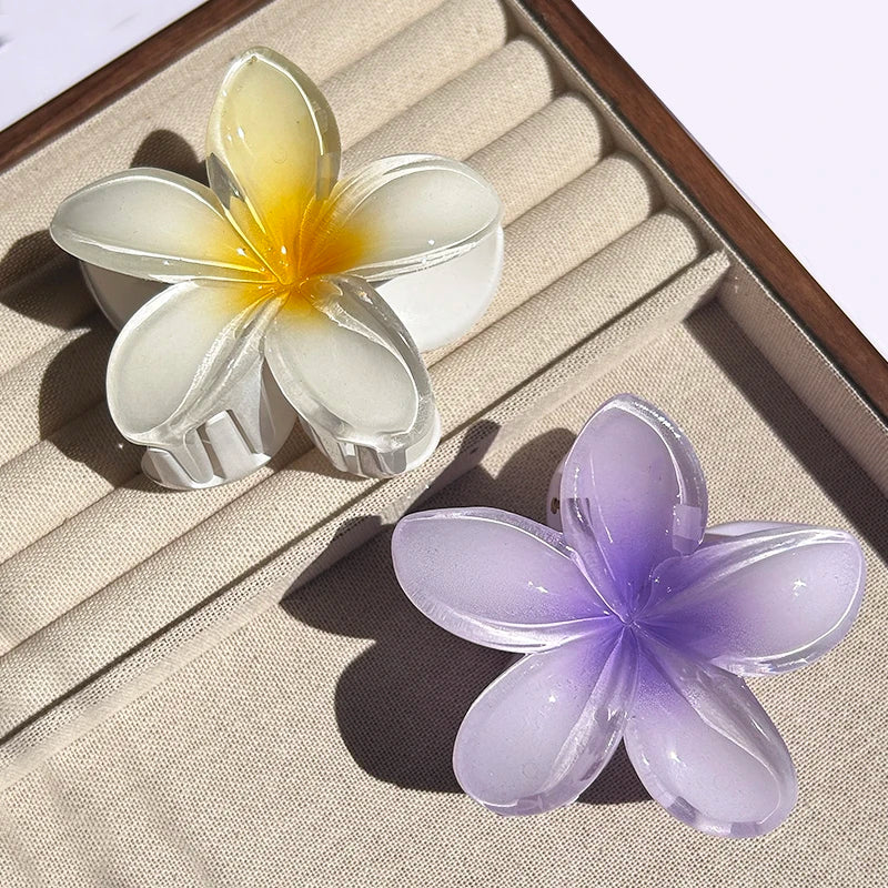 Nara | Women’s Hawaiian Gradient Flower Clip with Grip