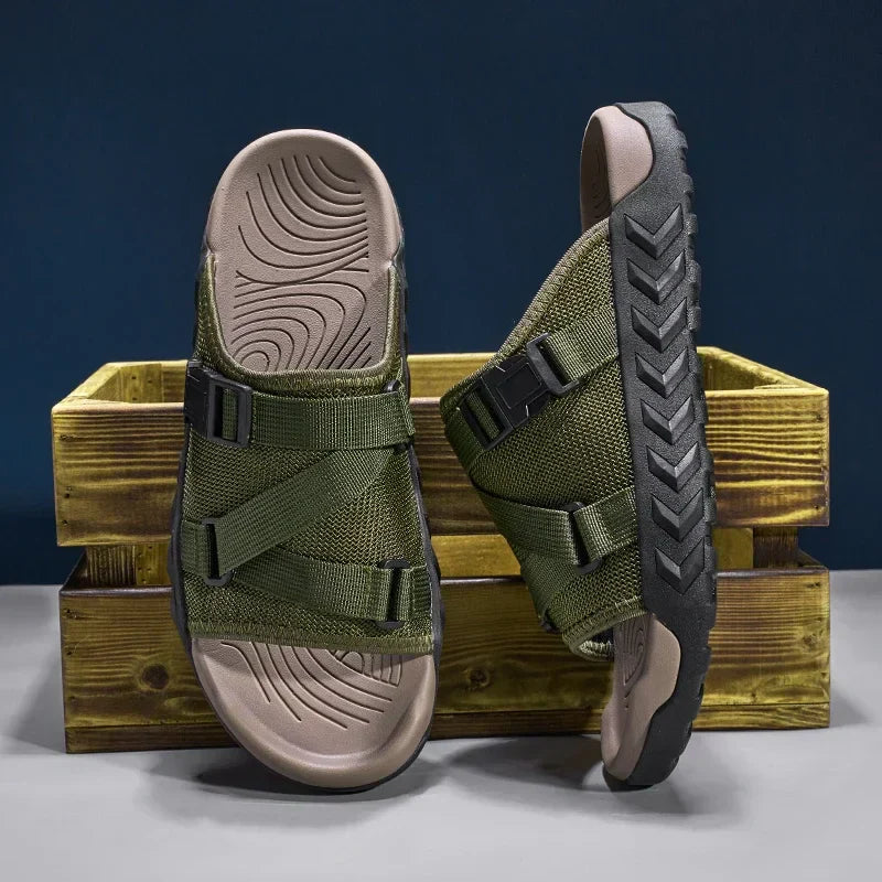 Milanio | Women’s Street Slippers with Cushioned Sole