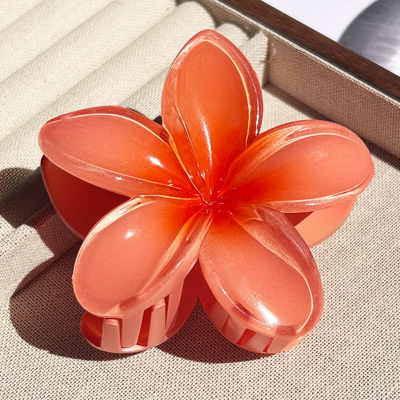 Nara | Women’s Hawaiian Gradient Flower Clip with Grip