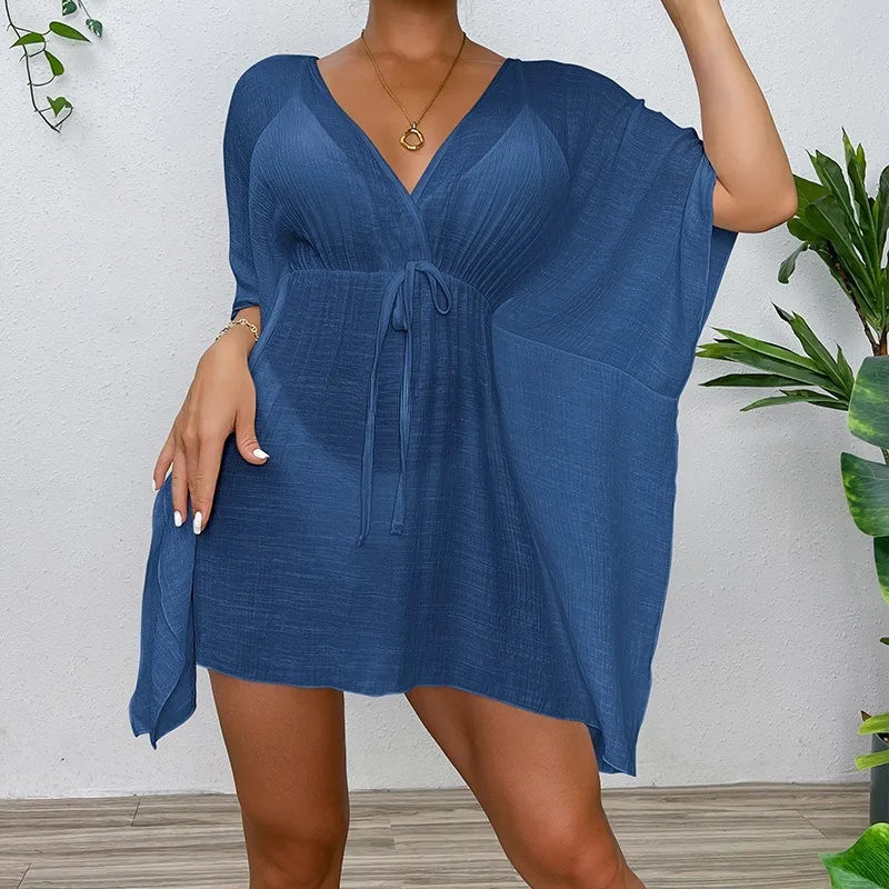 Elona | Women’s Beachy Cover-Up with Loose Fit