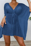 Elona | Summer Beachy Cover Up BIKINI Women Beach Dress Cover-Ups Swimsuit Fashion Loose Solid Beachwear Bathing Suit