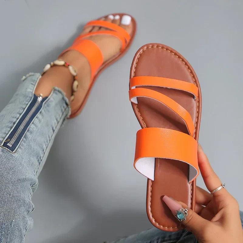 Grace | Women’s Grace Casual Flat Sandals with Insole