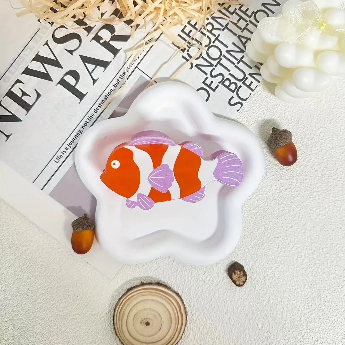 Angel | Women’s Elegant Shark Clip with Grip
